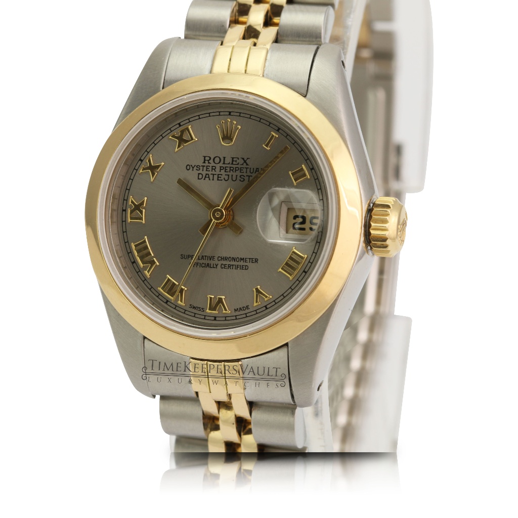 Rolex Lady Datejust Grey Roman Dial 26mm Watch Rolex Lady Datejust Grey Roman Dial 26mm Watch